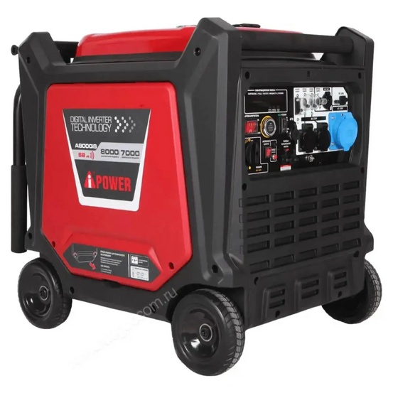 Инверторный генератор A-iPower A8000IS + блок автозапуска 230/400В для A4000IS / А8000IS