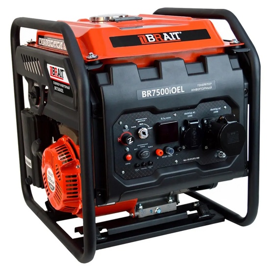 Инверторный генератор BRAIT  BR-7500iOEL