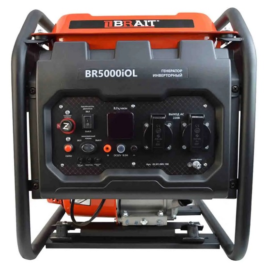 Инверторный генератор BRAIT  BR-5000iOL