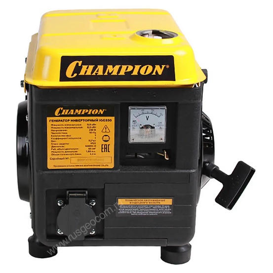 Инверторный генератор Champion IGG950