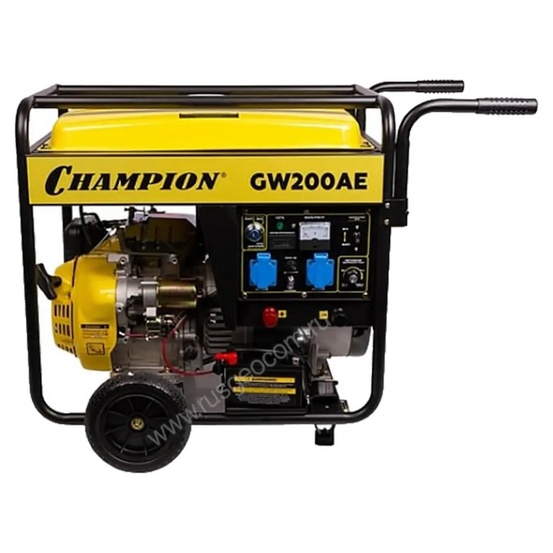 Бензиновый сварочный генератор Champion GW200AE