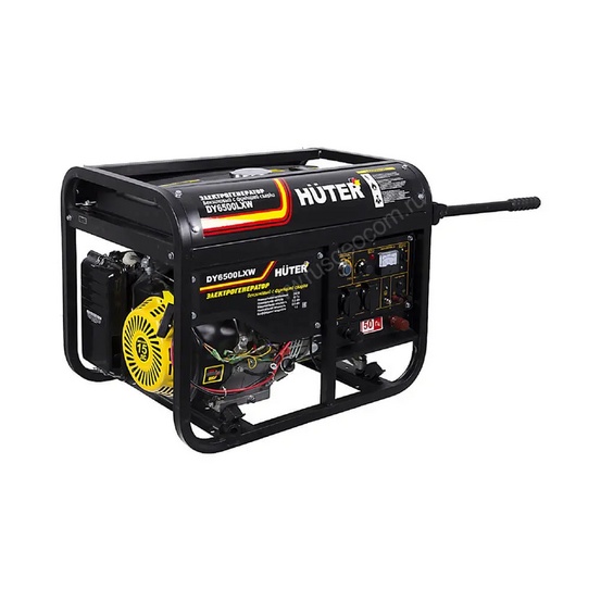 Бензиновый генератор HUTER DY6500LXW
