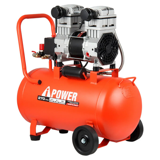 Компрессор поршневой безмасляный A-iPower AC270/50LF
