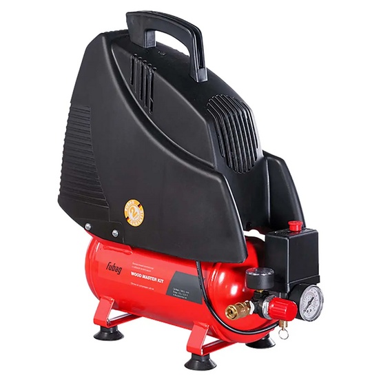 Безмасляный компрессор FUBAG WOOD MASTER KIT + 4 предмета