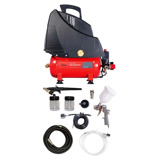 Безмасляный компрессор FUBAG PAINT MASTER KIT + 3 предмета