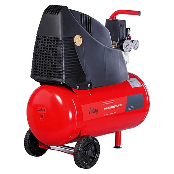 Безмасляный компрессор FUBAG HOUSE MASTER KIT + 5 предметов