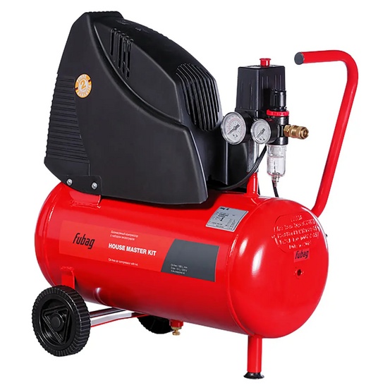 Безмасляный компрессор FUBAG HOUSE MASTER KIT + 5 предметов