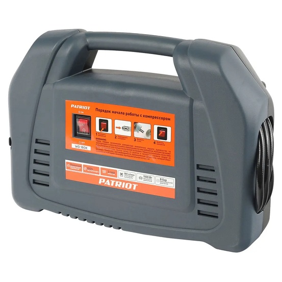 Компрессор поршневой безмасляный Patriot WO 180K