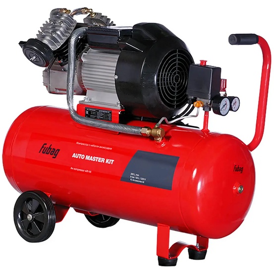 Масляный компрессор FUBAG AUTO MASTER KIT + 10 (VDC/50 + 10 предметов)
