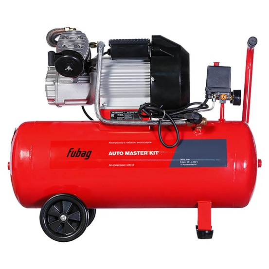 Масляный компрессор FUBAG AUTO MASTER KIT + 10 (VDC/50 + 10 предметов)