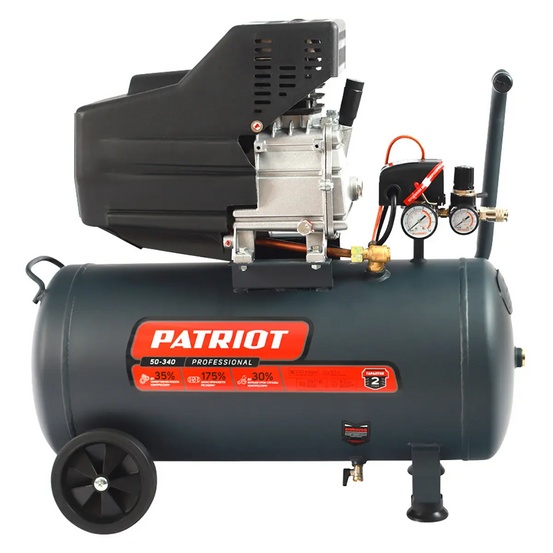 Компрессор поршневой масляный Patriot EURO 50-340