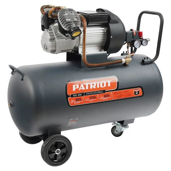 Компрессор поршневой масляный Patriot Professional 100-400