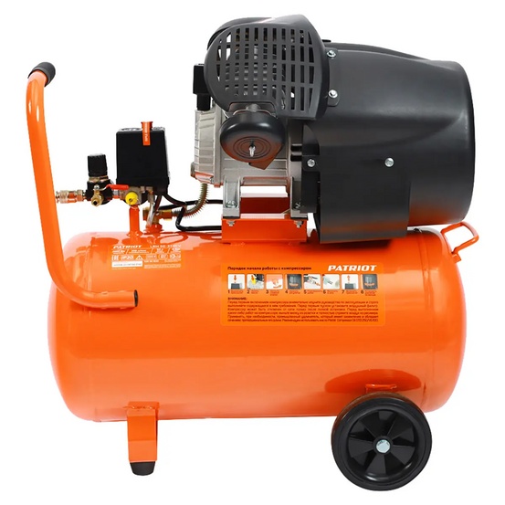 Компрессор поршневой масляный Patriot LRM 50-356CV