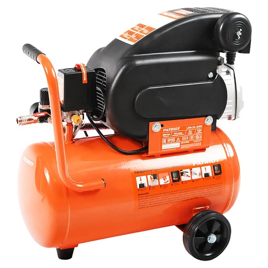 Компрессор поршневой масляный Patriot LRM 24-240C
