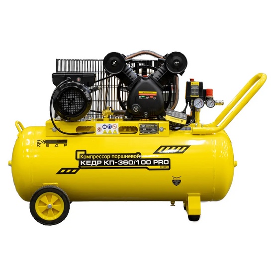 Масляный компрессор КЕДР КП-360/100 PRO