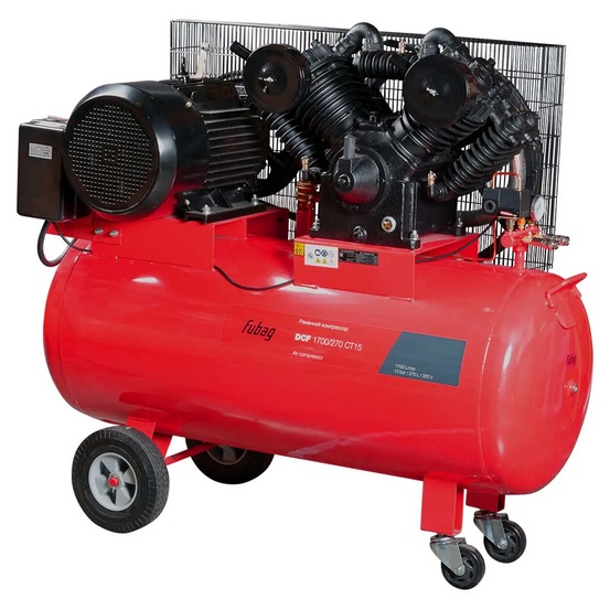 Ременной компрессор FUBAG DCF-1700/270 СТ15 двухступенчатый