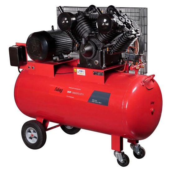 Ременной компрессор FUBAG DCF-1300/270 CT11 двухступенчатый