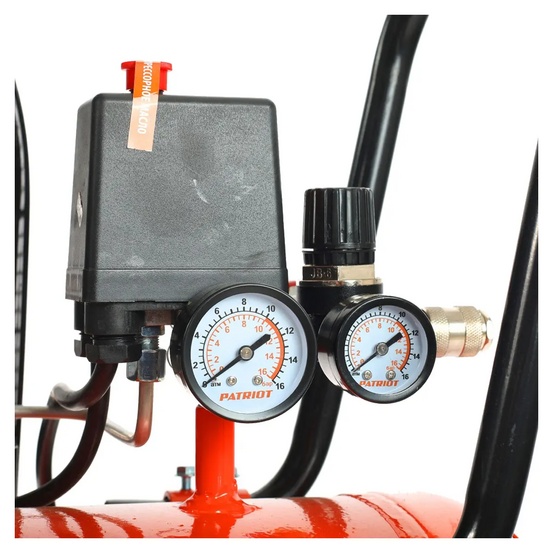 Компрессор поршневой ременной Patriot PTR 80-450A