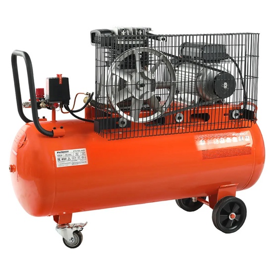 Компрессор поршневой ременной Patriot PTR 100-440I