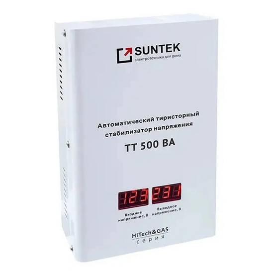 Стабилизатор напряжения SUNTEK HiTech&GAS 500 ВА