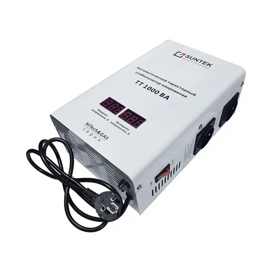 Стабилизатор напряжения SUNTEK HiTech&GAS 1000 ВА