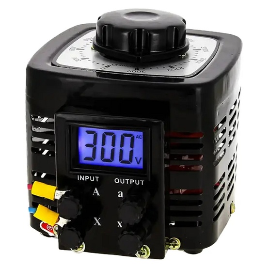 Лабораторный автотрансформатор SUNTEK 500 ВА 0-300 Вольт (2А)