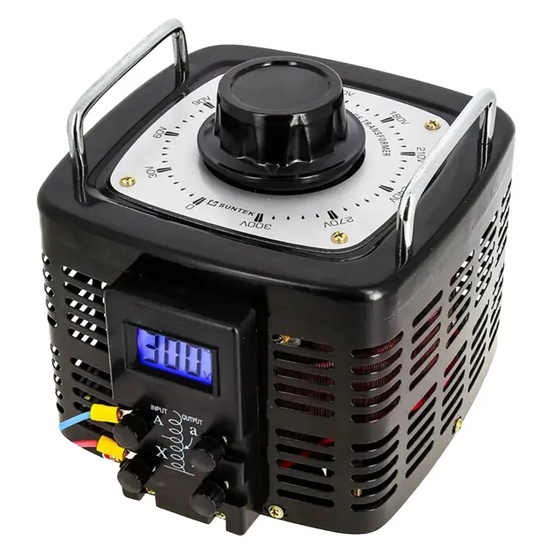 Лабораторный автотрансформатор SUNTEK 3000 ВА 0-300 Вольт (12А)