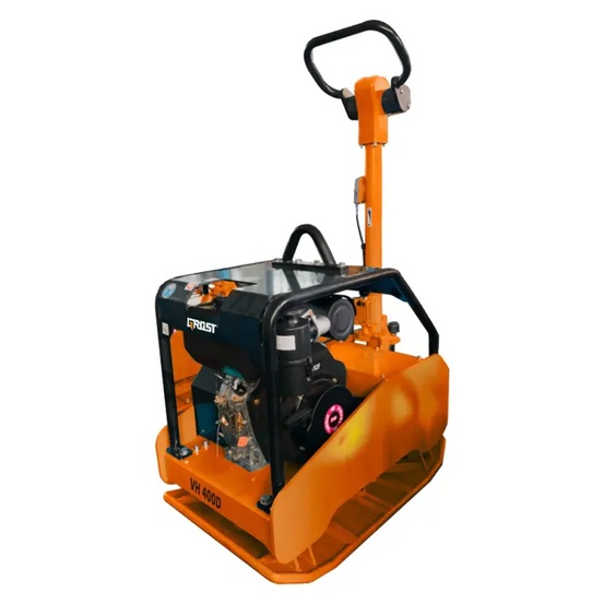 Виброплита реверсивная GROST VH 400D (гидравлический привод)