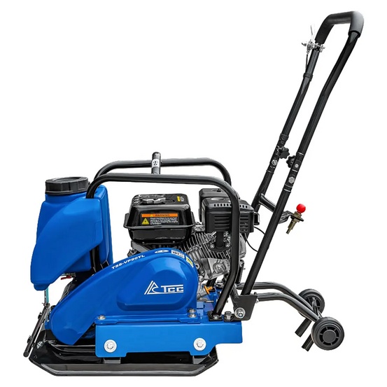 Виброплита TSS-VP90TL (колесный комплект, бак) прямоходная бензиновая