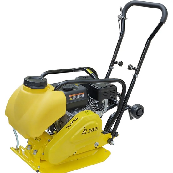 Виброплита TSS-VP70TL (колесный комплект, бак) прямоходная бензиновая