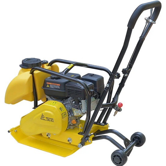 Виброплита TSS-VP70TL (колесный комплект, бак) прямоходная бензиновая