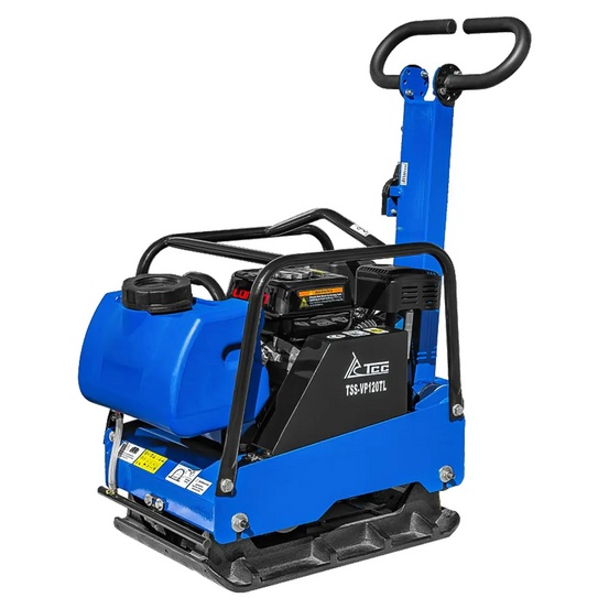 Виброплита TSS-VP120TL (колесный комплект, бак) прямоходная бензиновая