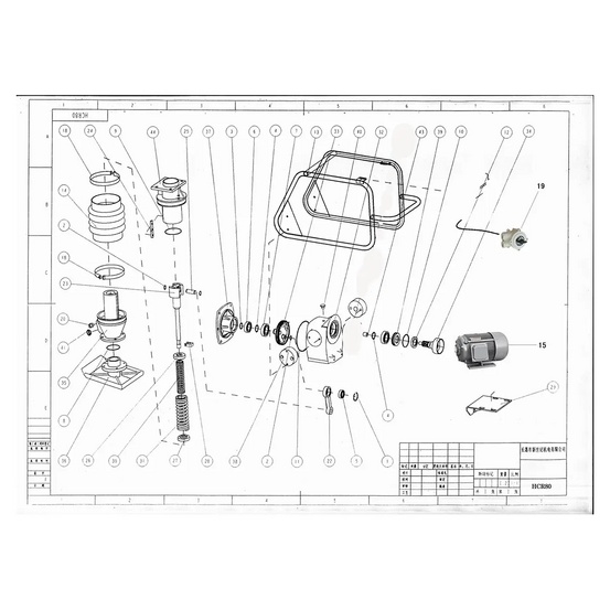 Вибротрамбовка электрическая TSS HCD80G (220В)