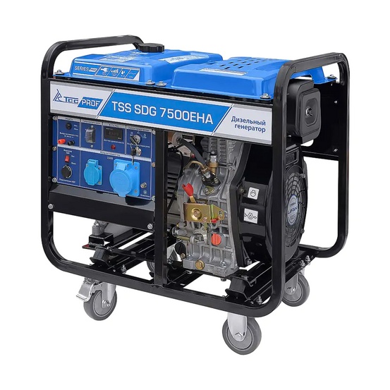 Дизель генератор TSS SDG 7500EHA
