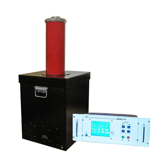 АВИЦ-175 исполнение под стойку 19′ – аппарат высоковольтный испытательный в стальном корпусе