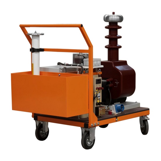 АИСТ 100М - аппарат испытания диэлектриков с «сухим» трансформатором (100 мА)