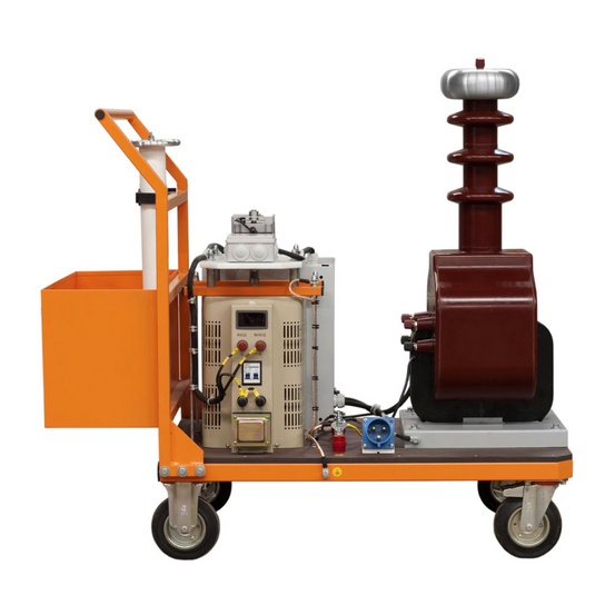 АИСТ 100М - аппарат испытания диэлектриков с «сухим» трансформатором (100 мА)