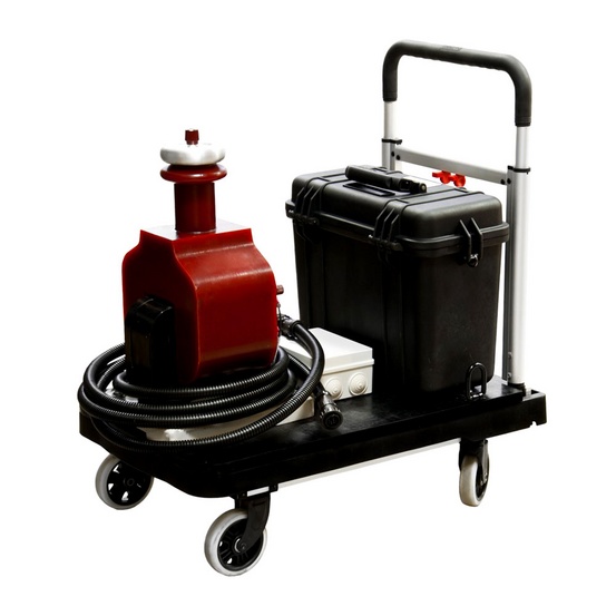 Аппарат испытания диэлектриков АИСТ 50М с «сухим» трансформатором