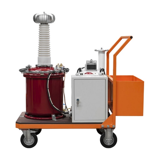 Аппарат испытания диэлектриков АИСТ 100М(G) с элегазовым (SF6) трансформатором (100 мА)