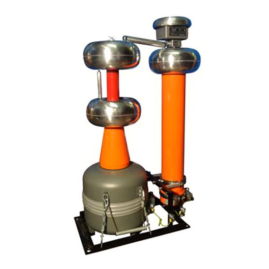 Мобильные установки УИВ-М-(15, 20, 50, 100, 150) кВ