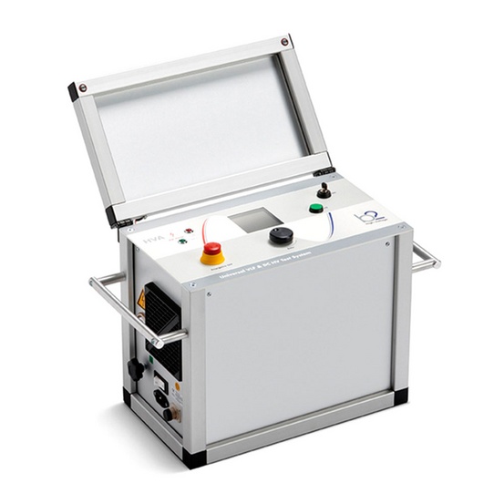 HVA34 Высоковольтная СНЧ установка для испытания кабелей, 34кВ