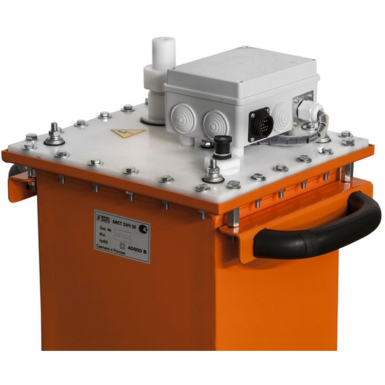 АИСТ СНЧ 36 - высоковольтная установка для испытания кабелей из сшитого полиэтилена (СПЭ) повышенным напряжением сверхнизкой частоты (СНЧ / VLF)