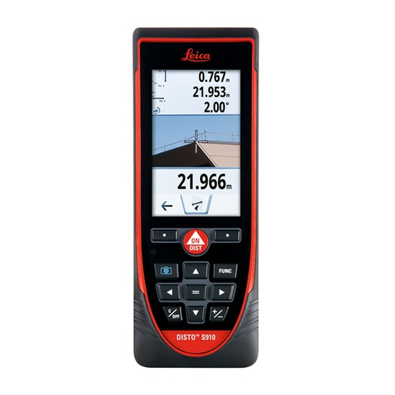 Лазерная рулетка Leica DISTO S910
