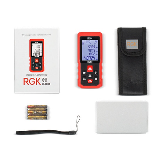 Лазерный дальномер RGK DL50 50 м