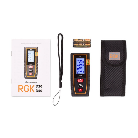 Лазерный дальномер RGK D30 30 м