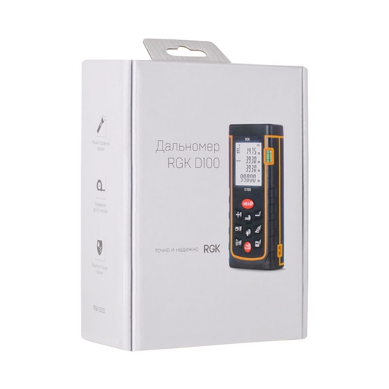 Лазерный дальномер RGK D100 100 м