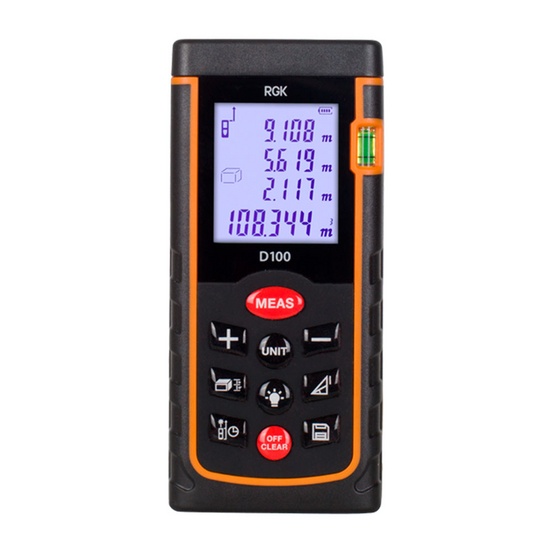 Лазерный дальномер RGK D100 100 м