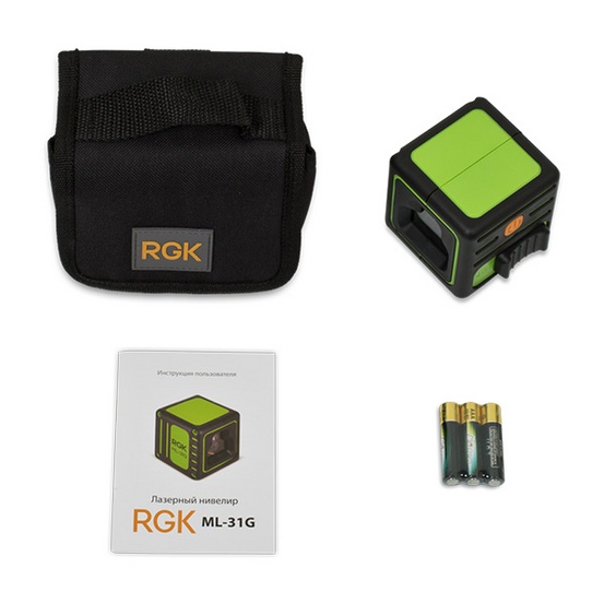 Лазерный нивелир RGK ML-31G