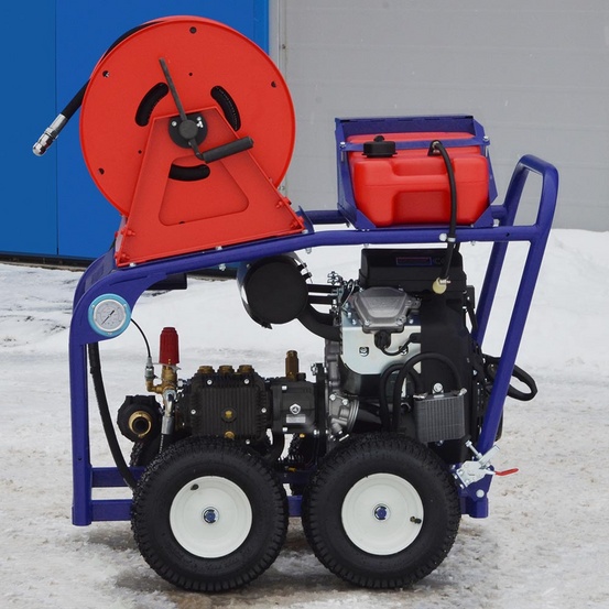 АВД Посейдон B24-150-50-R-Reel, 23/24 /27 л.с., 150 – 300 бар, 25 – 52 л/мин