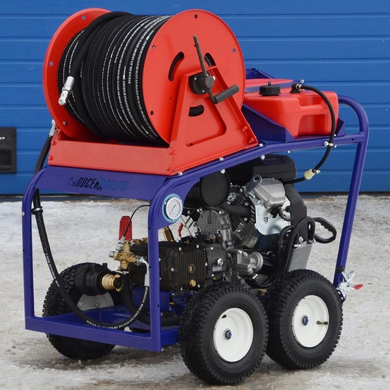 АВД Посейдон B24-200-45-R-Reel, 23/24 /27 л.с., 150 – 300 бар, 25 – 52 л/мин